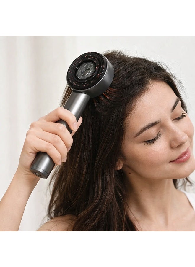 Electric Scalp Massager Brush for Hair Loss Reduction and Hair Care FH-918 - Image 2